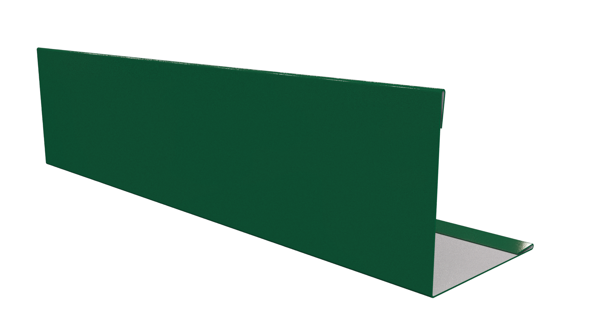 Планка завершающая 10x50x50x10 мм, 6029 мятно-зеленый глянцевый