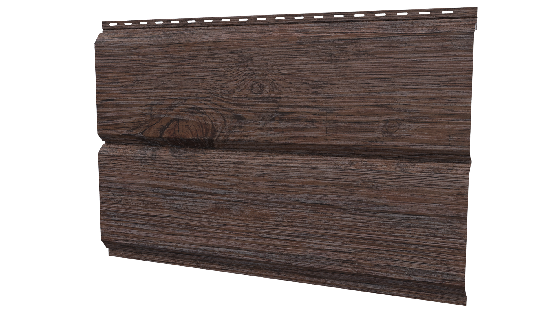 Л-брус 264/240x0,45 мм, Морёный дуб 3D