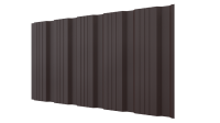 Профнастил К20 1185/1120x0,45 мм, 8017 шоколадно-коричневый матовый