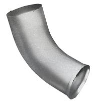 Колено стока 90 мм, цинк