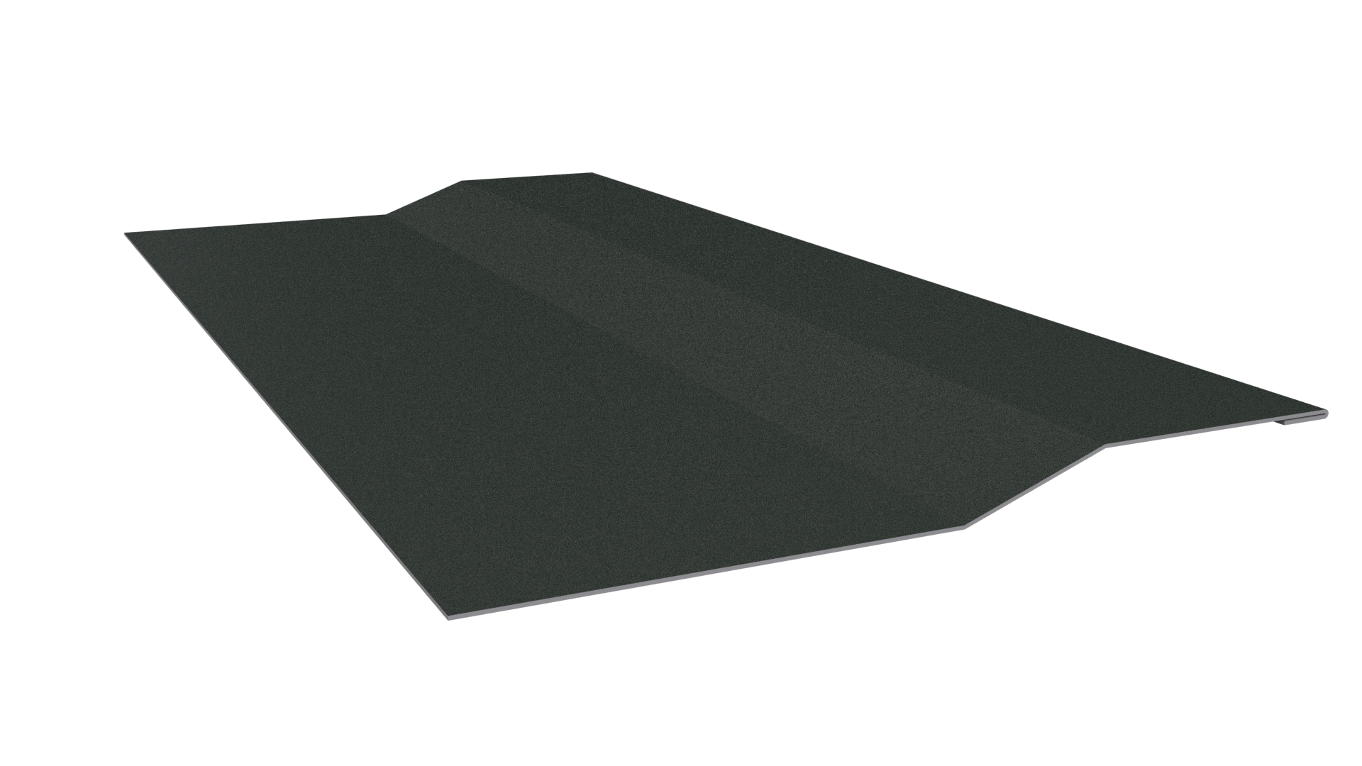Планка крепёжная фальц 50x17x29 мм, 0,45 6009 пихтовый зеленый