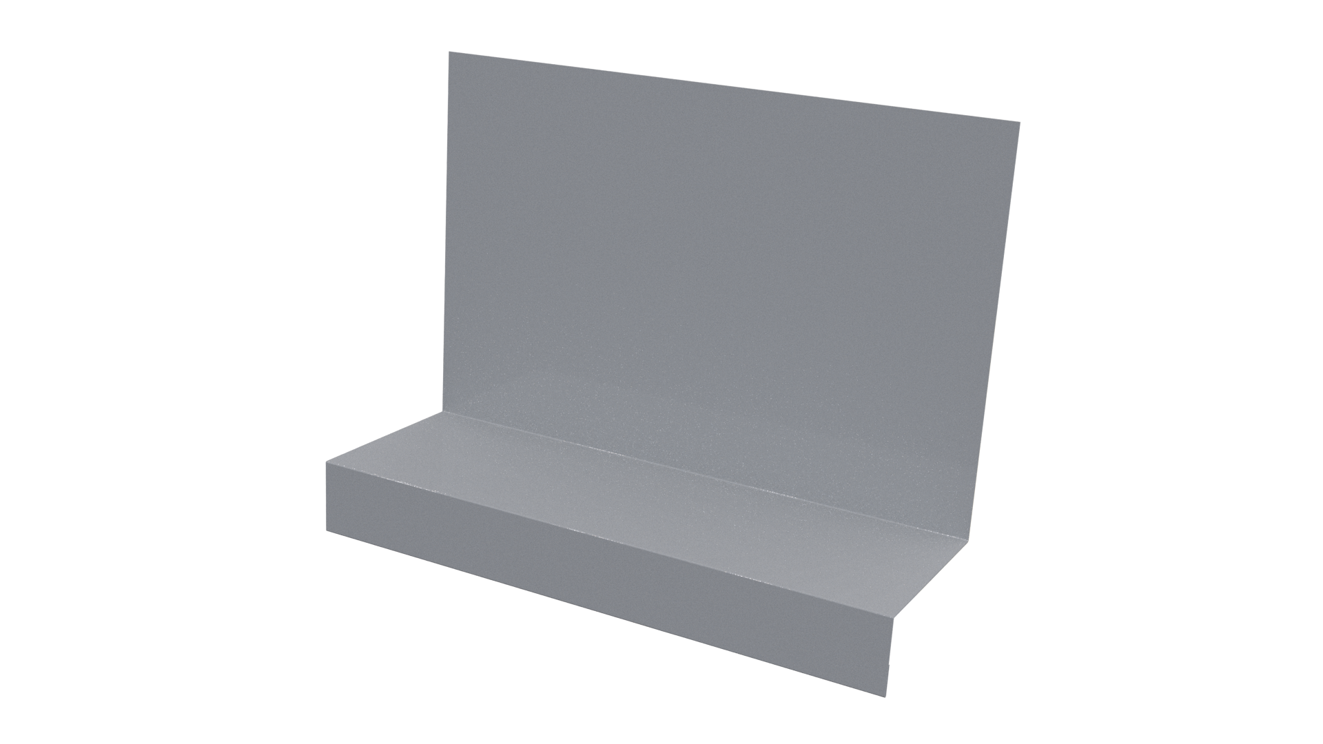 Примыкание боковое фальц 25x65x130 мм, 7040 серое окно глянцевый