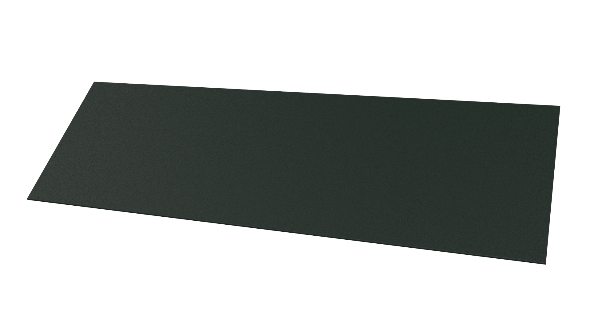 Планка завершающая 65x2000 мм, 6009 пихтовый зеленый матовый