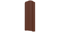 Штакетник М-образный Престиж 118x0,5 мм, 8004 медно-коричневый матовый