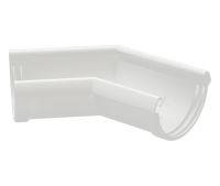 Элемент угловой 135⁰, 9003 пломбир