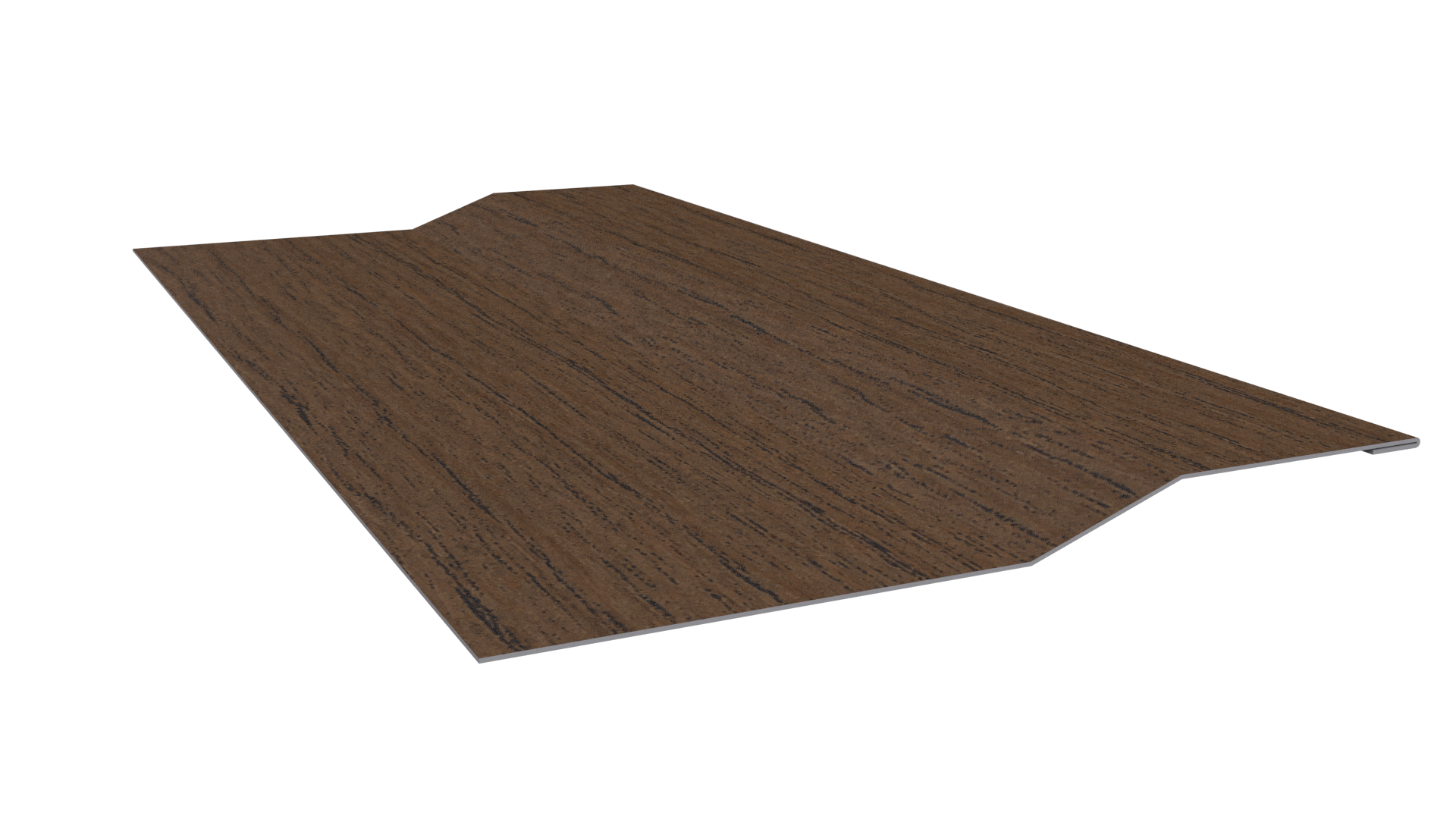 Планка крепёжная фальц 50x17x34 мм, Дуб Сантана 3D