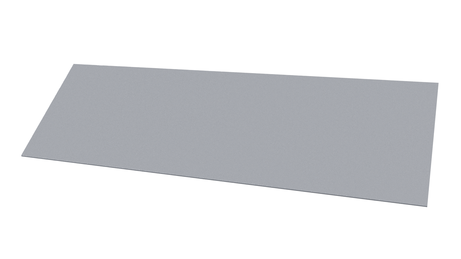 Планка завершающая 65x2000 мм, 7040 серое окно глянцевый