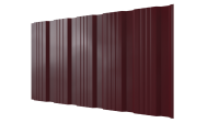 Профнастил К20 1185/1120x0,4 мм эконом, 3005 винно-красный глянцевый