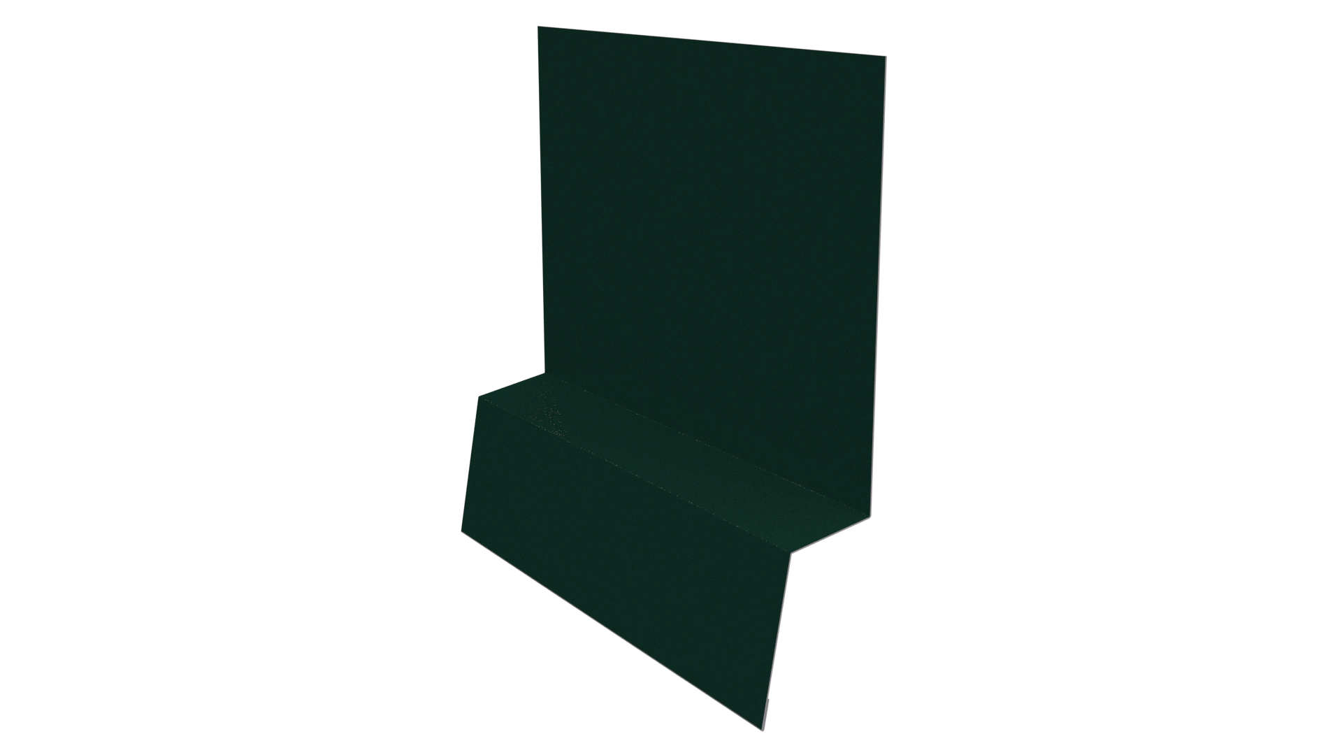 Планка стартовая фальц 135x30x55 мм, 6005 зеленый мох глянцевый
