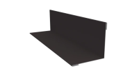 Угол внутрений 50x50x2000 мм, 8019 серо-коричневый глянцевый