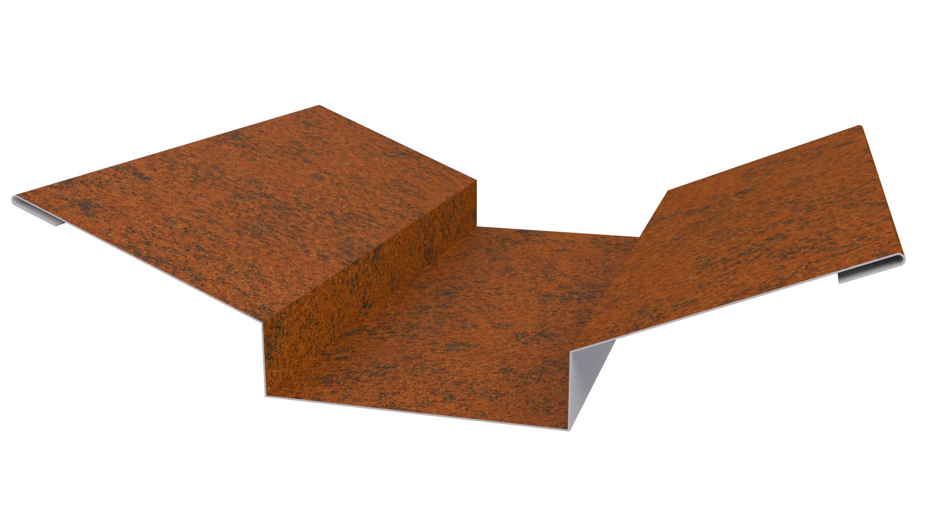 Планка ендовы верхняя 76x76x2000 мм, Картэн