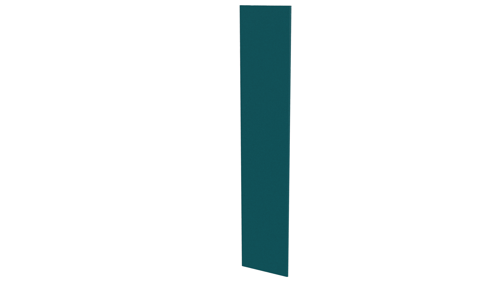 Крепежная планка 10x40x10 мм, 5021 водная синь глянцевый