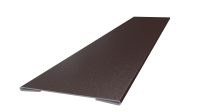 Крепежная планка 10x40x10 мм, 8017 шоколадно-коричневый глянцевый