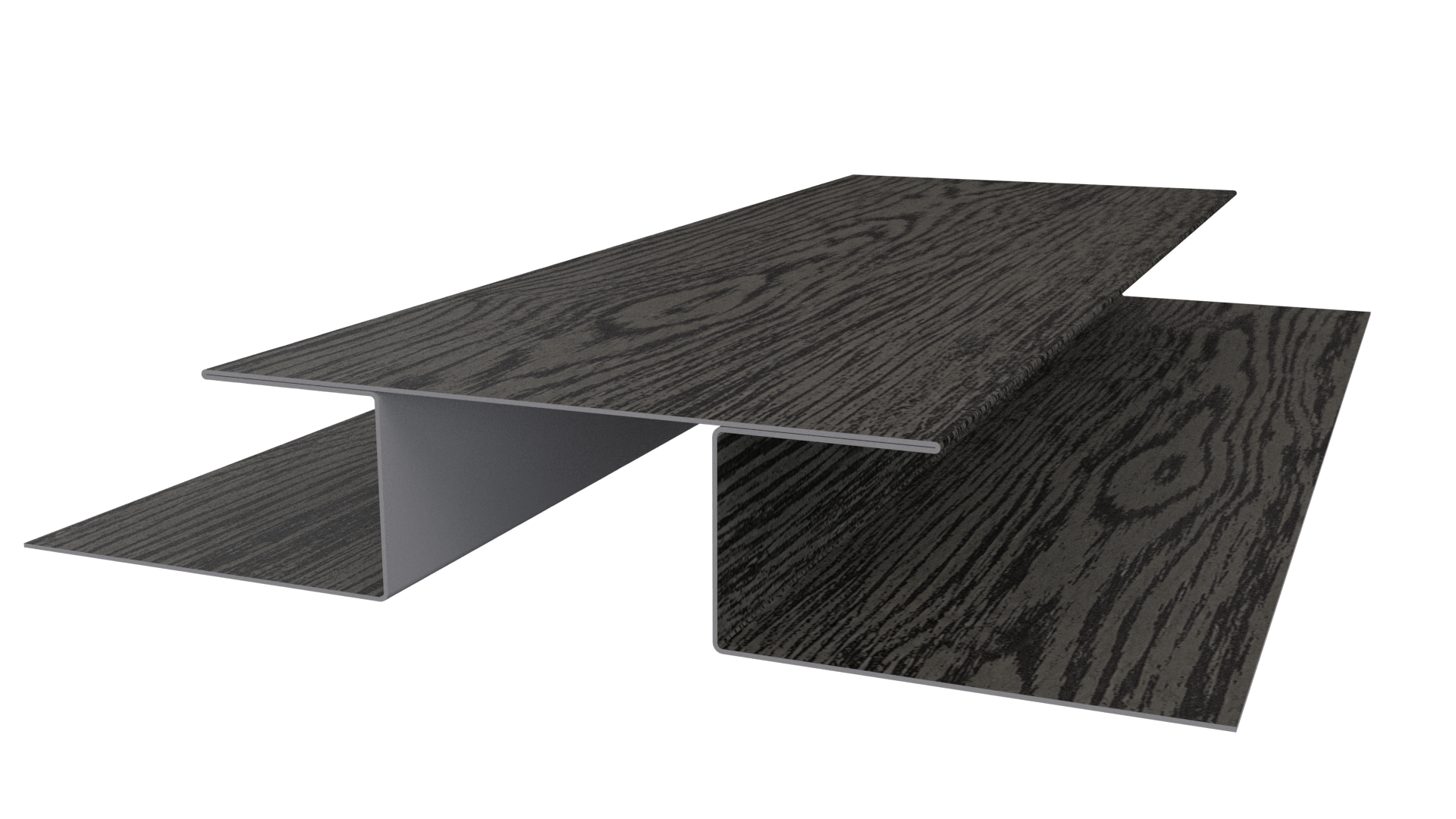 Планка стыковочная сложная 75x2000 мм, Дуб Винтаж 3D