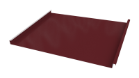 Фальцевая кровля 562/550x0,7 мм, 3005 винно-красный глянцевый