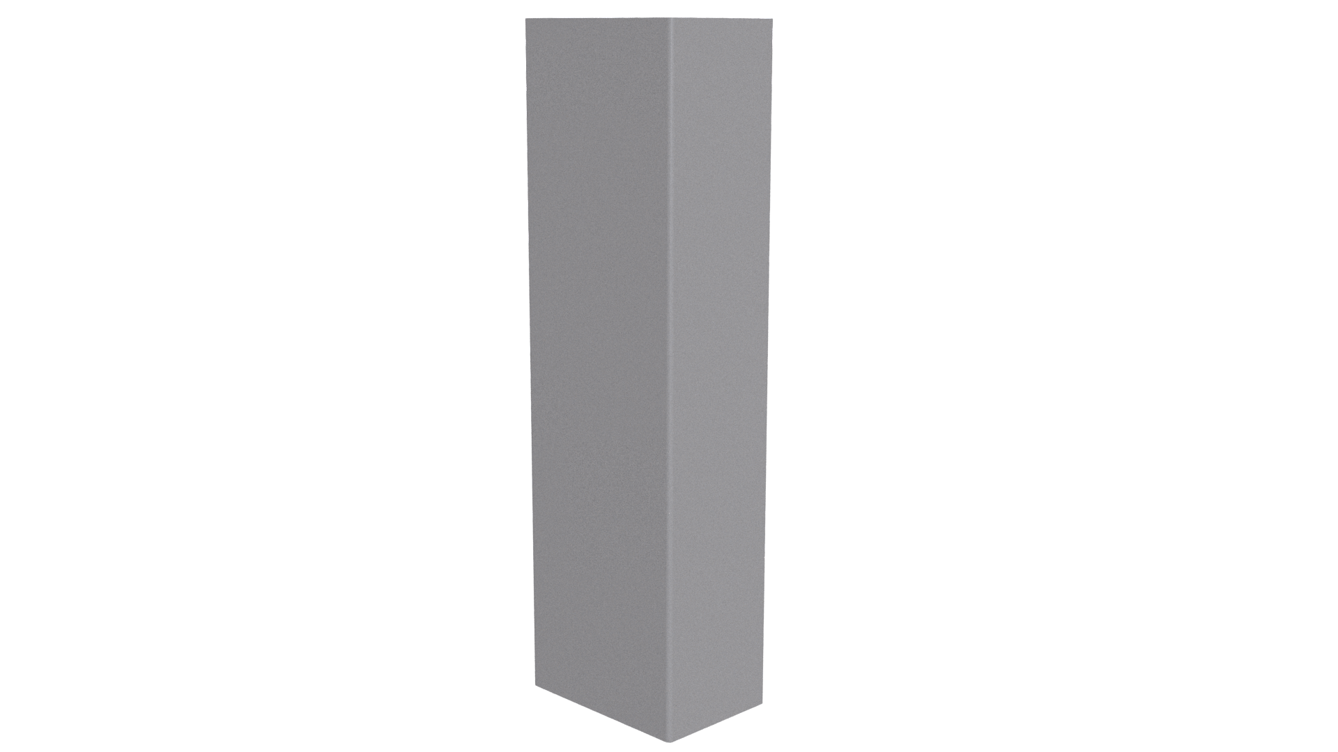 Стойка 40x60x40 мм, 7047 телегрей 4 глянцевый