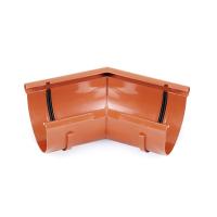 Угловой элемент внутренний 125 мм, RAL 8004