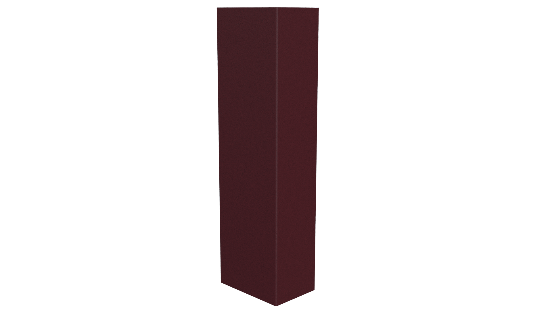 Стойка 40x60x40 мм, 3005 винно-красный матовый