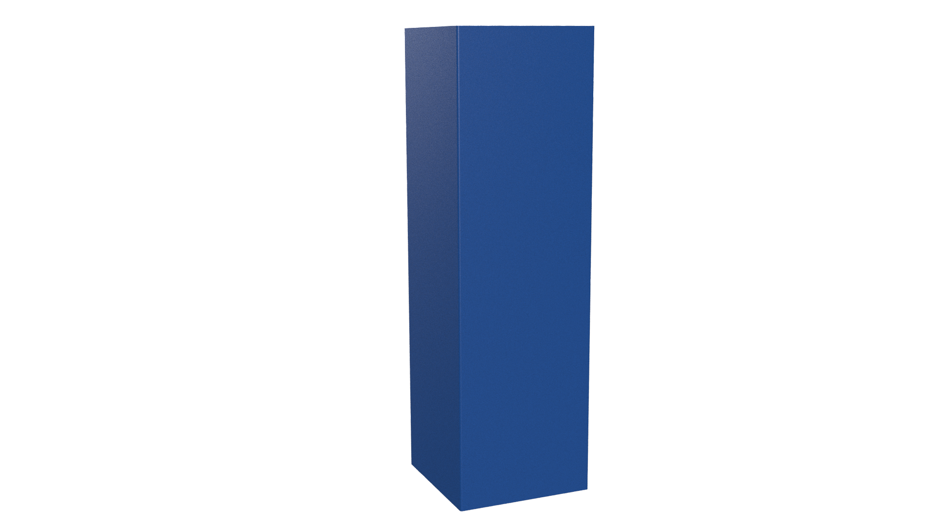 Декоративная накладка угловая 20x60x60x20 мм, 5005 сигнальный синий глянцевый