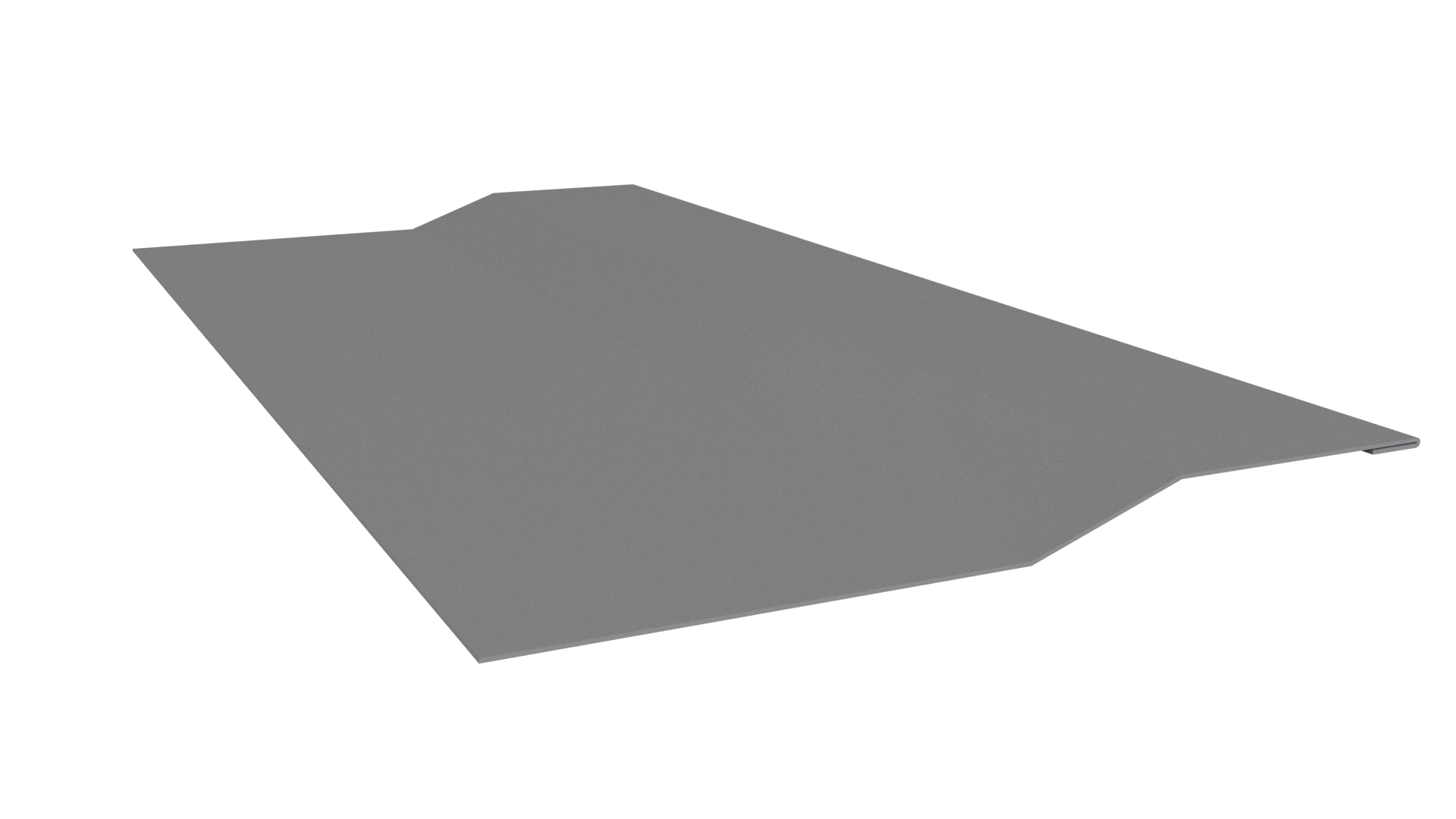 Планка крепёжная фальц 50x17x29 мм, 9006 бело-алюминиевый глянцевый