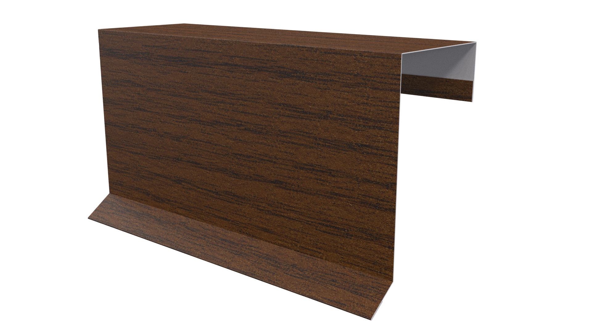 Планка торцевая фальц 65x97 мм, Дуб Локарно 3D