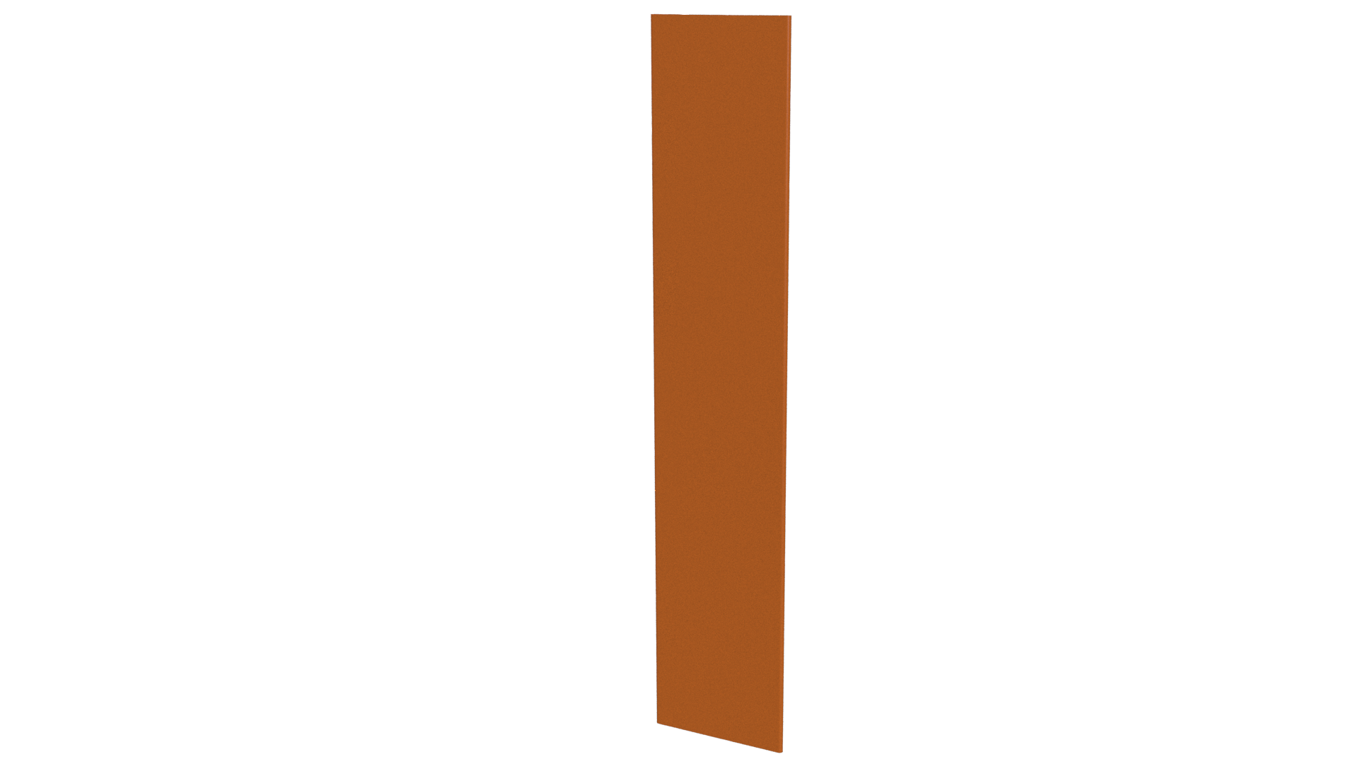 Крепежная планка 10x40x10 мм, 2011 насыщенный оранжевый глянцевый