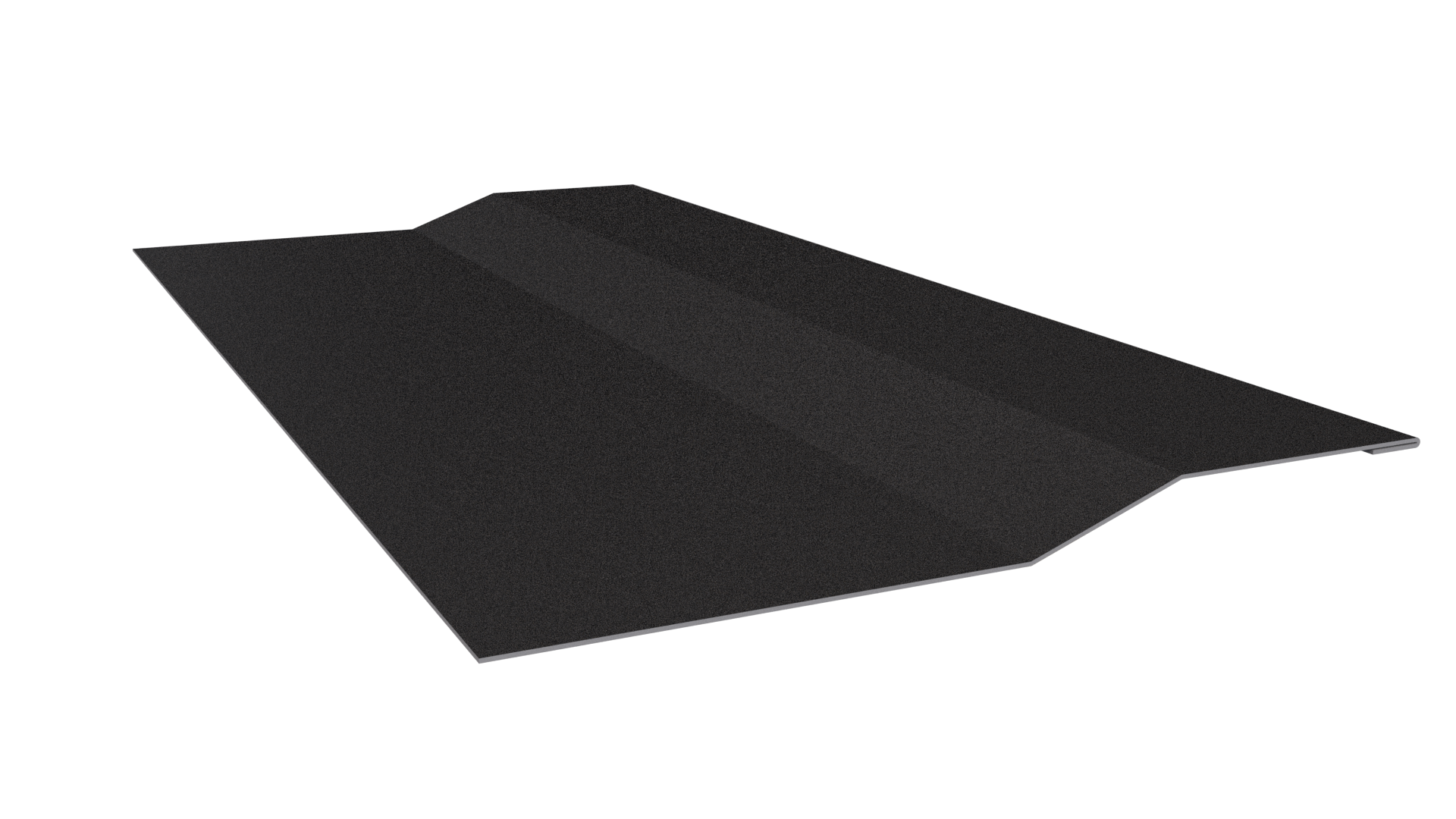 Планка крепёжная фальц 50x17x29 мм, 0,45 9005 черный янтарь