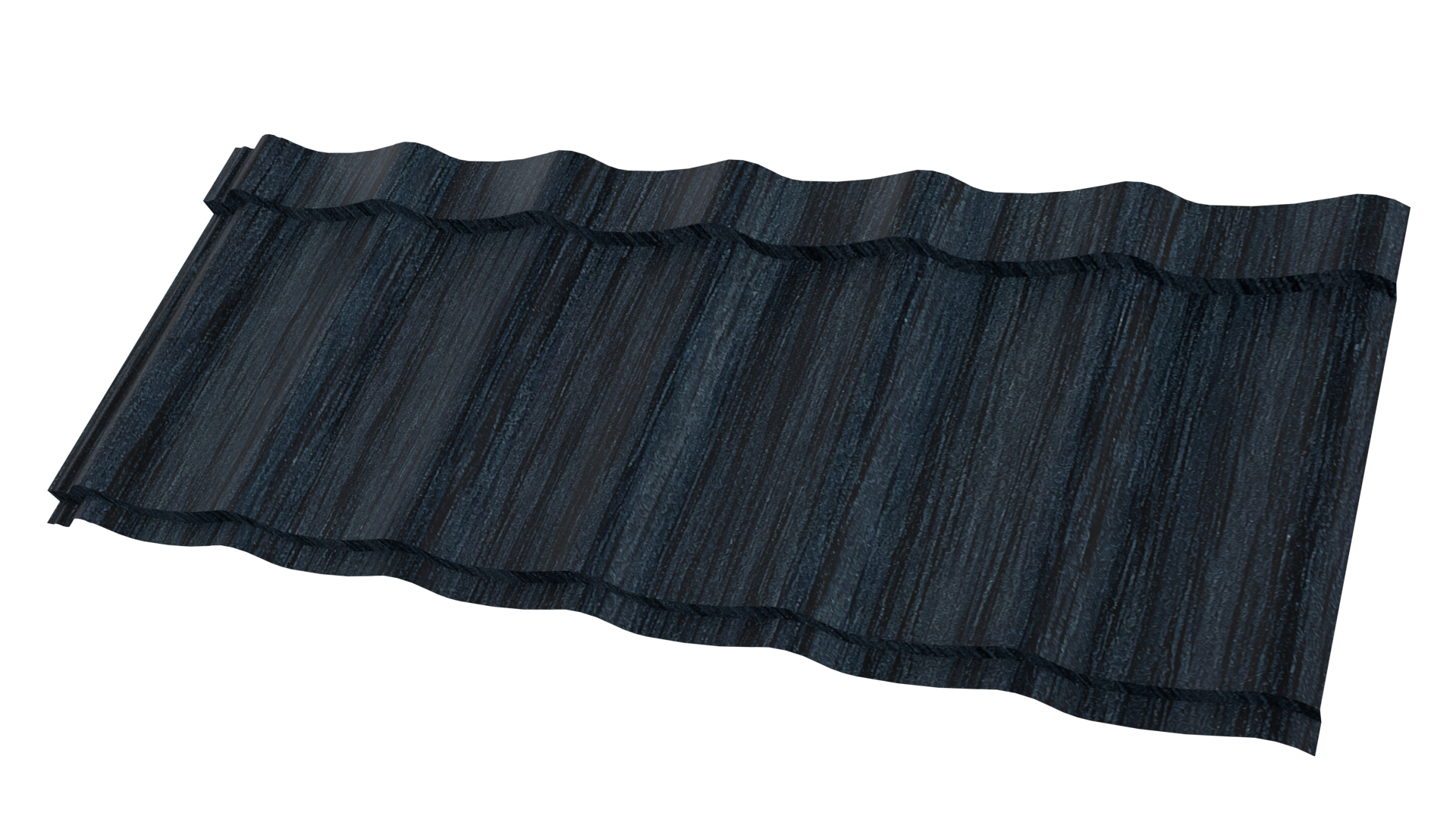 Профиль Феникс 1180/1100x0,45 мм, 8019 Морион 3D