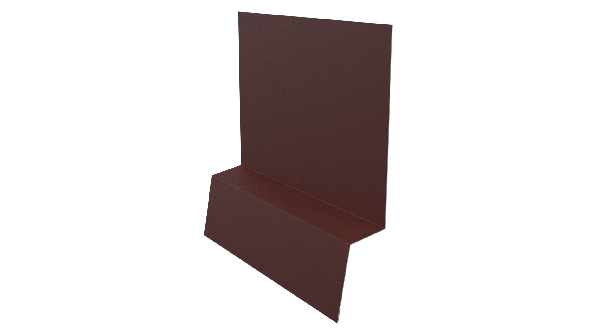 Планка стартовая фальц 135x30x55 мм, 3009 оксид красный матовый