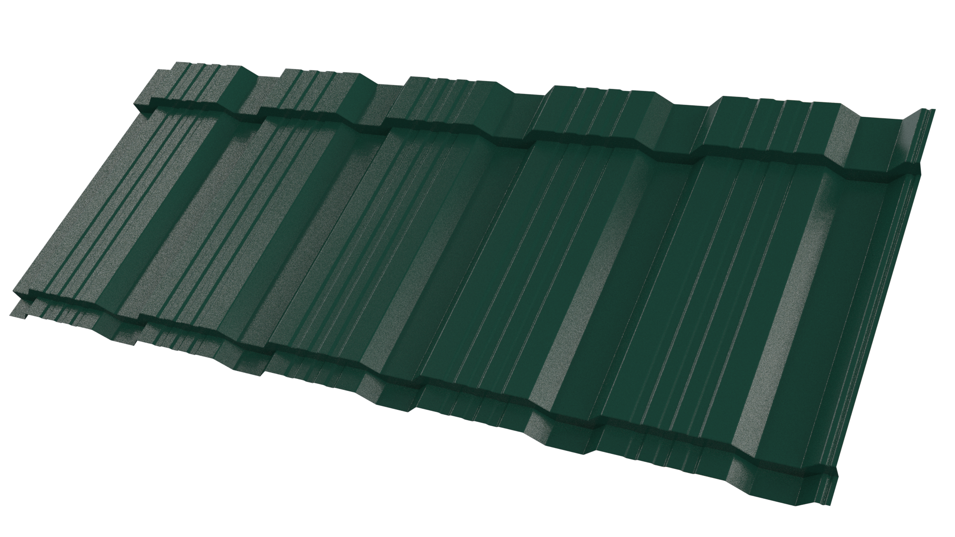 Профиль Пегас 1195/1130x0,45 мм, 6005 зеленый мох глянцевый