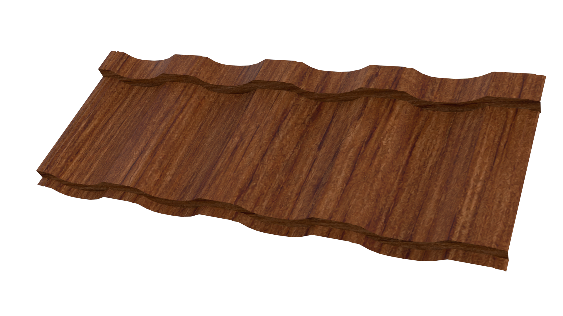 Профиль Орион 30 1200/1150x0,45 мм, Золотой орех 3D