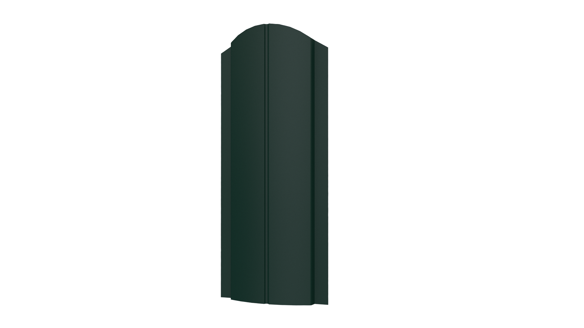 Штакетник Европланка 126x0,45 мм, 6005 транспортный красный