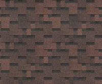 Гибкая черепица Döcke PIE Eurasia Лабиринт, Коричневый