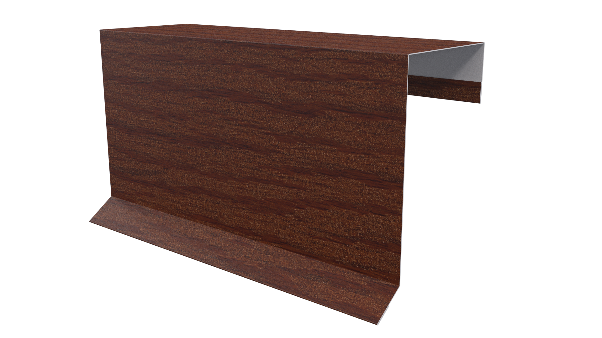 Планка торцевая фальц 65x97 мм, Дуб Кельтик 3D