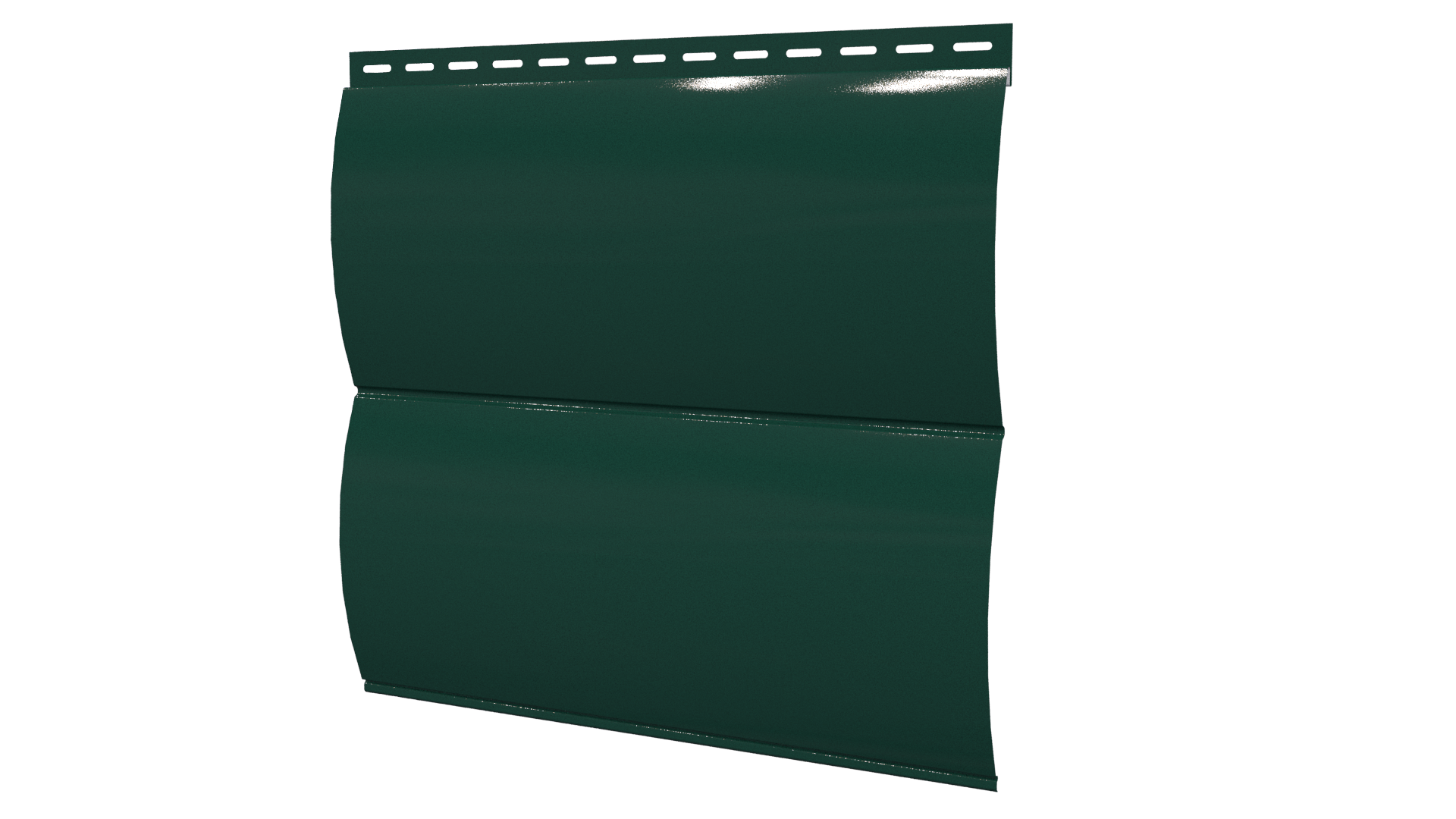 Блок хаус 383/355x0,45 мм, 6005 зеленый мох глянцевый