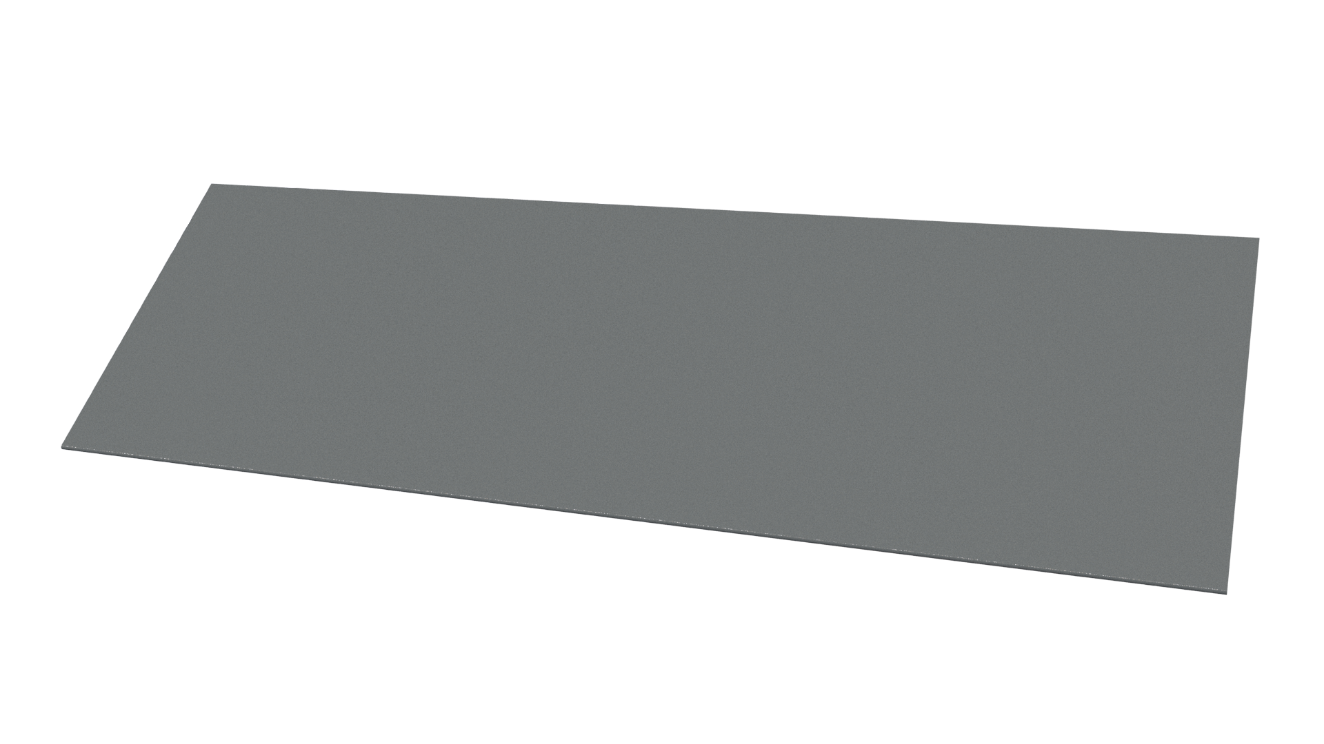 Планка завершающая 65x2000 мм, 7005 мышино-серый глянцевый