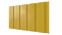 Профнастил К20 1185/1120x0,45 мм, 1018 цинково-желтый глянцевый