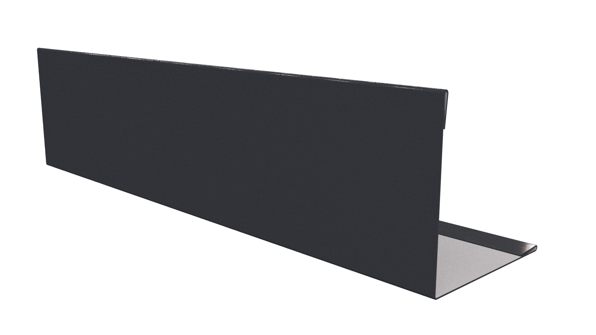 Планка завершающая 10x50x50x10 мм, 7024 графитовый серый PUR Pruf