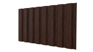 Профнастил С20B 1150/1100x0,45 мм, Античный дуб 3D
