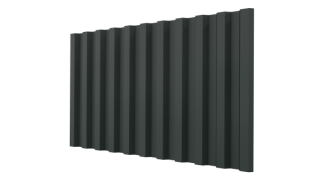 Профнастил С21 1051/1000x0,45 мм, 6009 пихтовый зелёный матовый