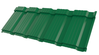 Профиль Пегас 1195/1130x0,4 мм, 6029 мятно-зеленый глянцевый