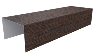 Крышка 40x65x40 мм, Морёный дуб 3D