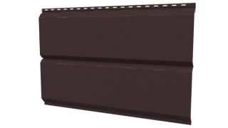 Л-брус 264/240x0,5 мм, 8017 шоколадно-коричневый PUR Pruf