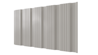 Профнастил К20 1195/1130x0,45 мм, 9002 светло-серый глянцевый