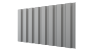 Профнастил С20A 1150/1100x0,35 мм, цинк