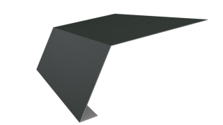 Планка карнизная 100x65x2000 мм, 6009 пихтовый зеленый матовый