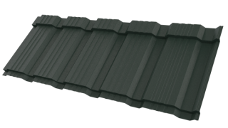 Профиль Пегас 1195/1130x0,45 мм, 6009 пихтовый зелёный матовый