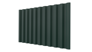Профнастил С21 1051/1000x0,45 мм, 6005 зеленый мох матовый