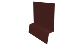Планка стартовая фальц 135x30x55 мм, 3009 оксид красный глянцевый