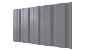 Профнастил К20 1195/1130x0,5 мм, 7040 серое окно глянцевый